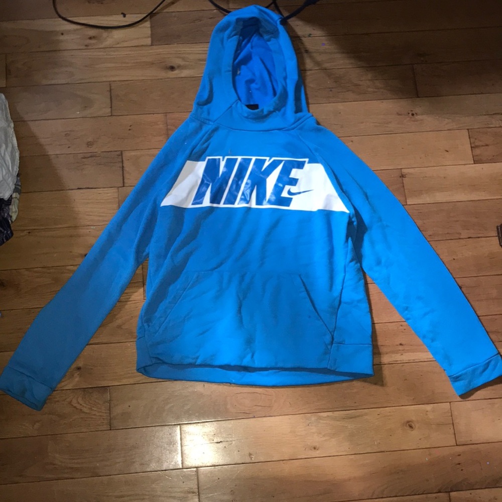 Blue Nike Hoodie